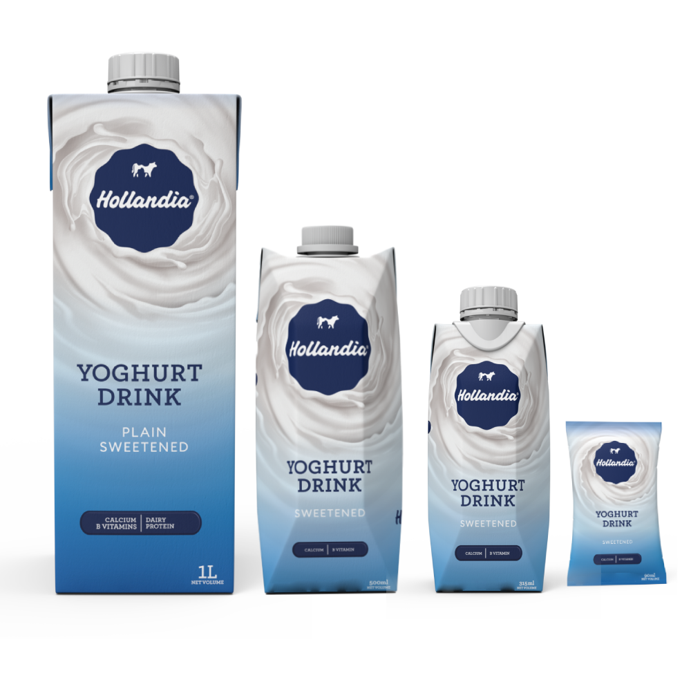 hollandia sweetened plain yoghurt